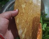 A picture of step 2 of Basella alba sabji.