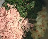 Foto del paso 5 de la receta: Panques rellenos de hojas verdes 🌱🌿🍀
