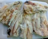 A picture of step 1 of Fish with custard.