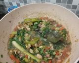 Foto langkah ke 10 dari resep Cumi asin daun kemangi,(buat isian nasi bakar).