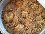 Torta con harina integral o blanca invertida de naranjas (vegan)!