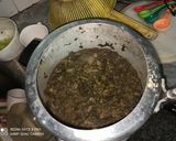 A picture of step 11 of Sarson Da Saag.