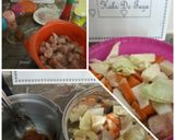 A picture of step 1 of Smoked Vegetable and Chicken Dish.