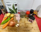 Foto del paso 1 de la receta: Lentejas de otoño