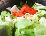A picture of step 1 of Easy Stir-Fried Udon with Mentsuyu.