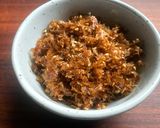 A picture of step 3 of ‘Katsuobushi’ (Bonito) Furikake.
