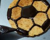 Cara Membuat Soccer Balls Cookies Cheese Cookies 5