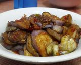 Foto langkah ke 4 dari resep Terong Sambal Pedas Manis.