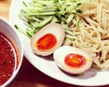 A picture of step 9 of Ready in 10 Minutes! Spicy & Delicious Meat Miso Dipping Noodles.
