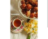 عکس مرحله 4 از دستور خرما کنجدی