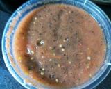 A picture of step 1 of Roasted tomato and methi panner.