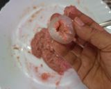A picture of step 3 of Stuffed Lychee Sandesh.