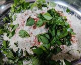 A picture of step 1 of Methi ke parathe.