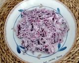 Foto del paso 5 de la receta: Ensalada de lombarda, yogur y mostaza
