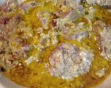 A picture of step 3 of Bihari boti.