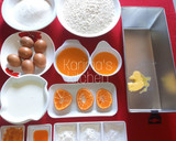 A picture of step 1 of No yeast citrus bread.