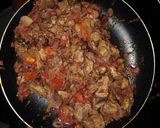 A picture of step 2 of Wet Fry Mbuzi choma.