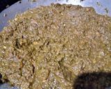 A picture of step 4 of Himachal style Sarson ka saag.
