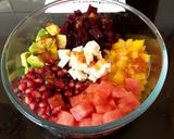 A picture of step 2 of My Fruity mixed Salad 😘.