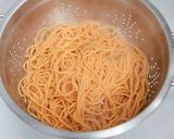 A picture of step 16 of Classic Tomato Spaghetti.