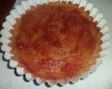 Foto del paso 4 de la receta: Tarta con frutillas en álmibar 