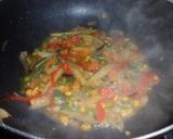 Foto del paso 2 de la receta: Arroz blanco con verduras al wok