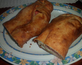 Foto del paso 3 de la receta: Rollo con masa de pizza y algo más