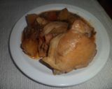 Foto del paso 3 de la receta: Presas de pollo con papas y berenjenas