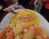 Foto del paso 4 de la receta: Pollo relleno con salsa de azafrán