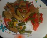 Foto del paso 3 de la receta: Arroz blanco con verduras al wok