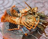 Hình bước làm 4 của món Tôm Hùm Nướng Lửa Than