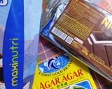Foto langkah ke 1 dari resep Kue Agar-agar Cokelat.