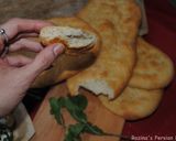A picture of step 25 of Naan Barbari.