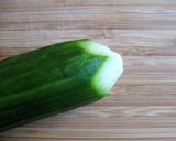 A picture of step 3 of Decorative Cucumber.
