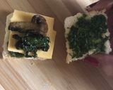 A picture of step 5 of Spicy & Cheesy- Finger sandwich.