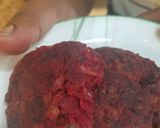 A picture of step 6 of Beetroot cutlet.