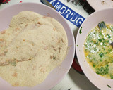 Foto del paso 4 de la receta: Merluzas rebozadas con pan rallado al pimentón...y tortitas 😋