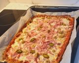 Foto del paso 4 de la receta: Pizza fit con base de queso cottage