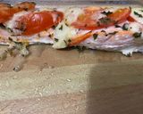 Une image de l'étape 6 de Pavé de saumon mozzarelle à l’italienne.