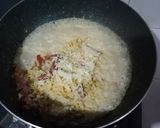 Foto langkah ke 4 dari resep Indomie kuah susu a.k.a Carbonara.