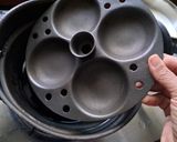 A picture of step 2 of Steamed Nendram pazham.