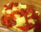 Foto del paso 2 de la receta: Ensalada con pimientos