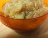 A picture of step 5 of Microwave Apple sauce. So simple.