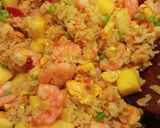 Foto langkah ke 5 dari resep 24. Pineapple Fried Rice (Nasi goreng nanas khas Thailand).