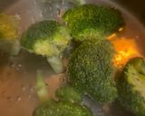 A picture of step 1 of Winter Green Salad.