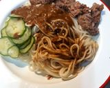 麻醬牛腱乾拌麵的食譜步驟4照片