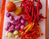 Foto langkah ke 2 dari resep Sambal Teri Kecombrang.