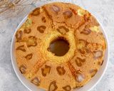 Foto langkah ke 10 dari resep Leopard Chiffon Cake.