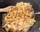 Foto del paso 4 de la receta: Pasta queso de cabra bacon y miel