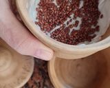Foto del paso 3 de la receta: Brotes de lino 🌱 Germinación de semillas de lino marrón en germinador de arcilla 🌱
